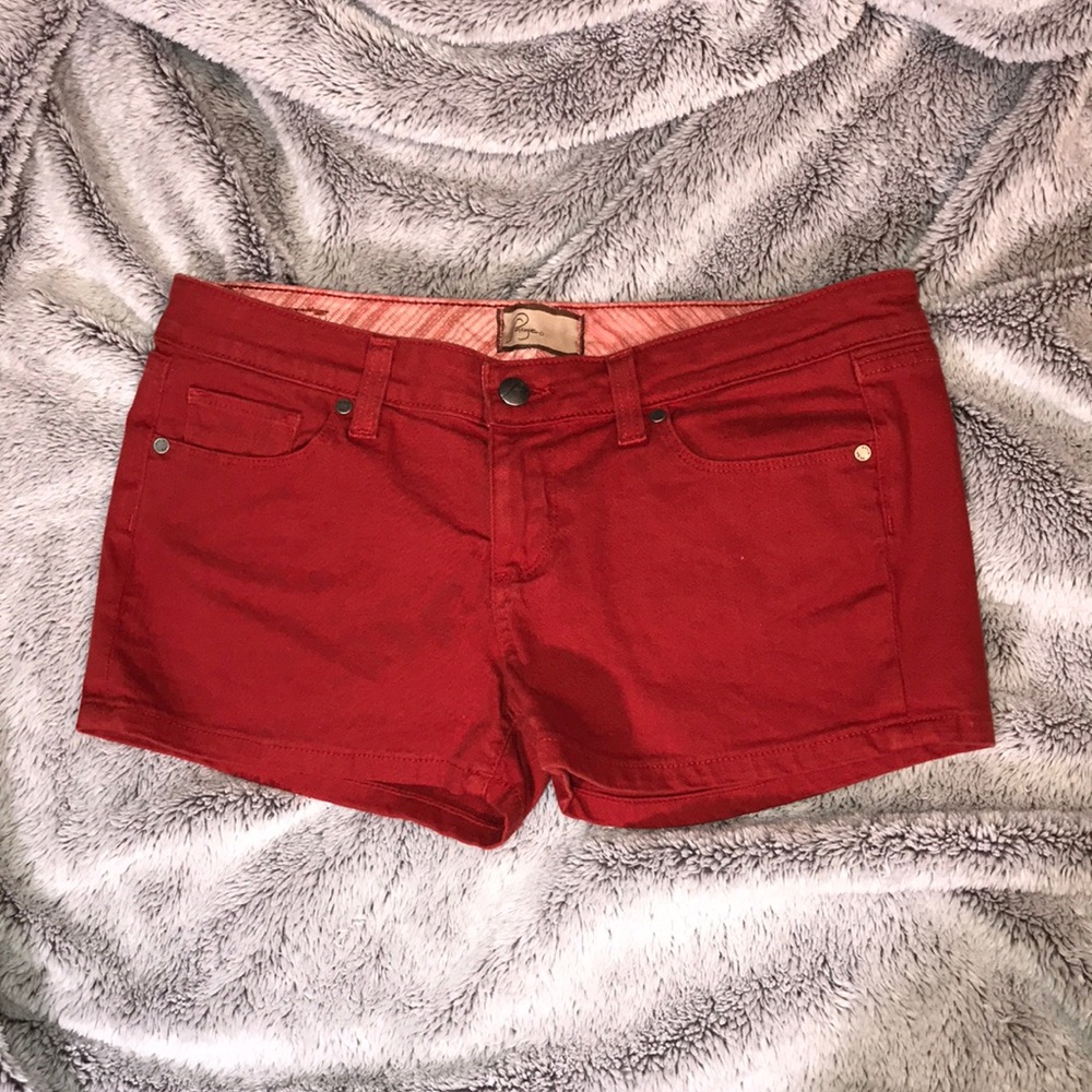 Red Paige shorts